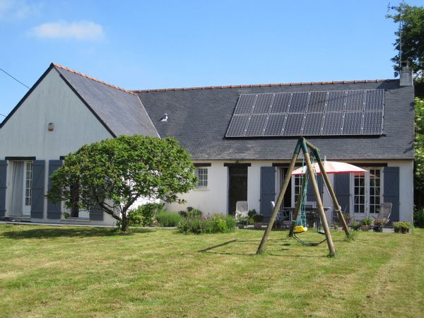 Campagne et mer en Sud Bretagne.