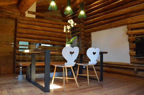 Stunning hayloft in the Italian Alps