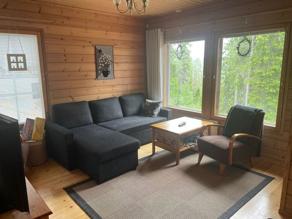 A semi-detached apartment nestled in the scenic fell landscapes of Syöte.