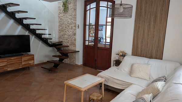 Casa rústica cerca de la playa.