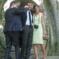 Anna, Cedric, Herve, Arnauds hus