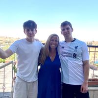 La maison de Sari and my sons