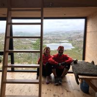 A modern, eco-friendly wooden house on the Chartreuse Plateau with view on Belledonne mountain range
