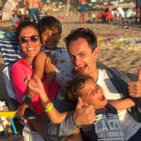 Sandra, Tomek, Gaël & Mauros hus