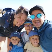 Gaelle, Rémy et les 3 lousticss hus