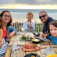La maison familiale de Sabine, Laurent et nos 3 enfants.