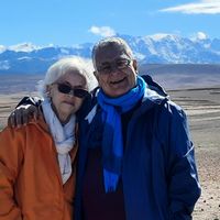 La chambre privée de Raymonde et Alain en hospitalité, petit-déjeuner compris si désiré.