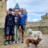 Marco, Alicia y Antonios hus