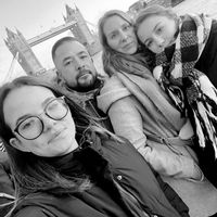 Angélique, Fabien, Léna et Lous hus