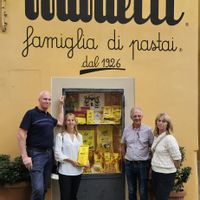 Michael, Monique, Rik, Cecilias hus