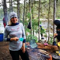Lake view boreal home with private beach