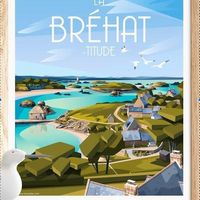 Charmante maison en bord de mer sur l'ile de Bréhat au dessus du moulin du Birlot