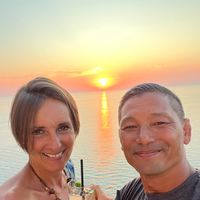 Sandrine et Chriss hus