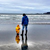 Carley's private 2 bedroom cabin in the coastal rainforest of Tofino