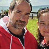 Javier Sáenz y María Jesús Caballeros hus