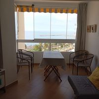 Precioso estudio en primera línea de playa con vistas al mar