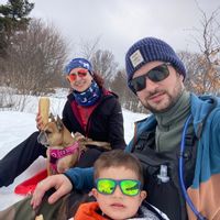 La maison de Mathieu, Amandine et Léon, perché sur les hauteurs de Lans en Vercors.