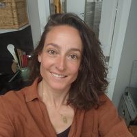 Julie's private room with foodforest and natural pool